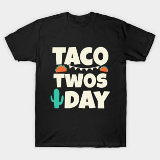 Taco Twosday 2nd Birthday Tuesday February 02 22 2022 T-Shirt